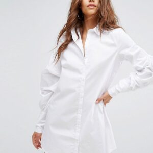 Muscle Ribbed Jumper In Camel